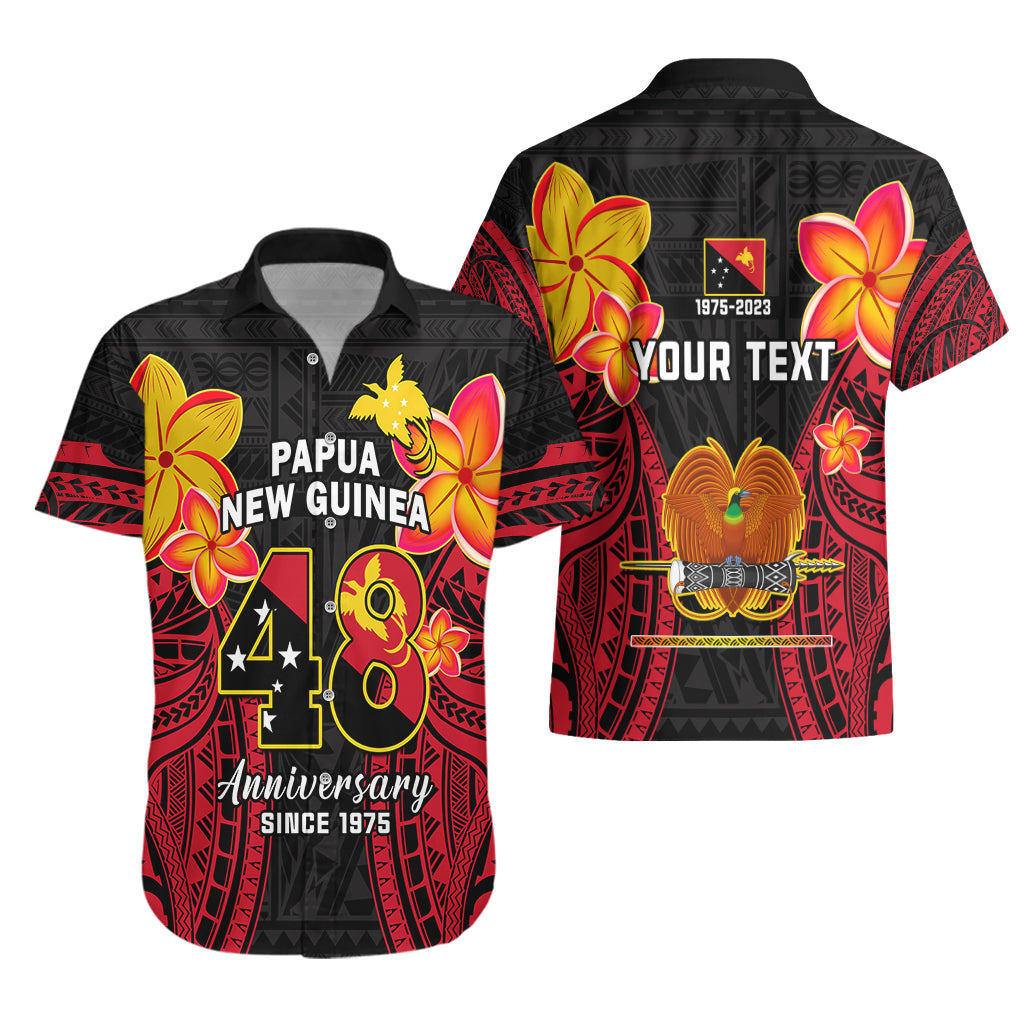 Personalised Independence PNG Hawaiian Shirt Papua New Guinea Since 1975 - Wonder Print Shop