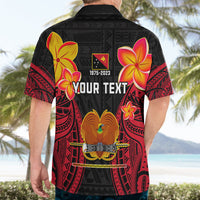 Personalised Independence PNG Hawaiian Shirt Papua New Guinea Since 1975 - Wonder Print Shop