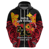Personalised Independence PNG Hoodie Papua New Guinea Since 1975 - Wonder Print Shop