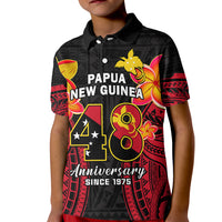 Personalised Independence PNG Kid Polo Shirt Papua New Guinea Since 1975 - Wonder Print Shop