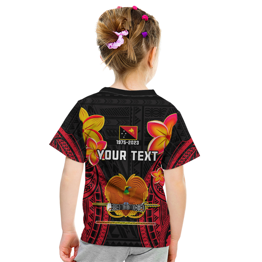 Personalised Independence PNG Kid T Shirt Papua New Guinea Since 1975 - Wonder Print Shop