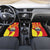 Macedonia National Day Car Mats Makedonija Flag Curves Style