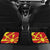 Macedonia National Day Car Mats Makedonija Flag Curves Style
