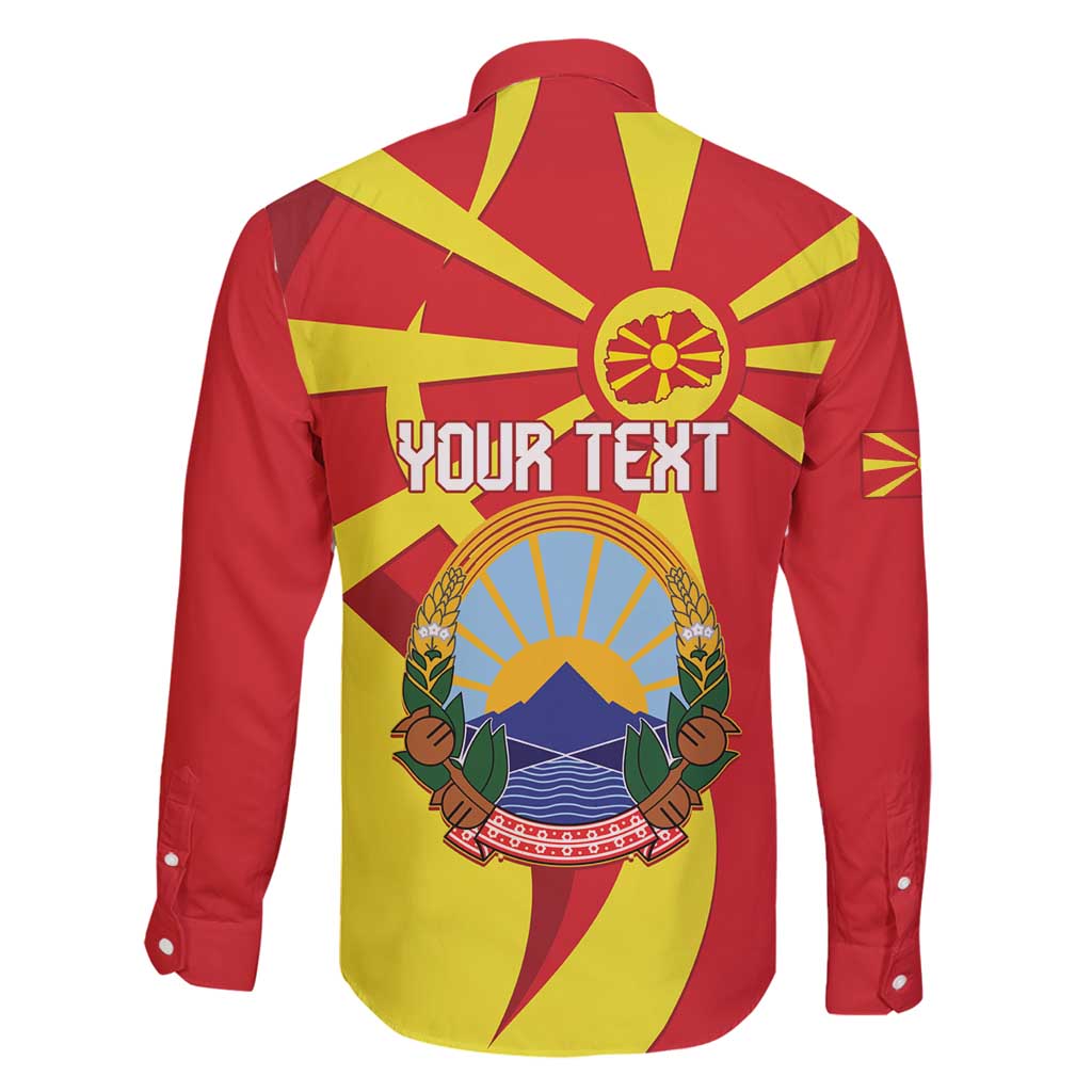 Macedonia National Day Family Matching Puletasi and Hawaiian Shirt Makedonija Flag Curves Style