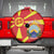Macedonia National Day Spare Tire Cover Makedonija Flag Curves Style