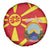 Macedonia National Day Spare Tire Cover Makedonija Flag Curves Style
