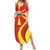 Macedonia National Day Summer Maxi Dress Makedonija Flag Curves Style