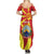 Macedonia National Day Summer Maxi Dress Makedonija Flag Curves Style