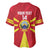 Custom Macedonia Football Baseball Jersey Risovi Napred Makedonija
