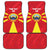 Custom Macedonia Football Car Mats Risovi Napred Makedonija
