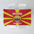 Custom Macedonia Football Tablecloth Risovi Napred Makedonija