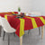 Custom Macedonia Football Tablecloth Risovi Napred Makedonija
