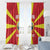 Custom Macedonia Football Window Curtain Risovi Napred Makedonija