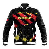 Custom Macedonia Football Baseball Jacket Go Champions Risovi