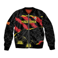 Custom Macedonia Football Bomber Jacket Go Champions Risovi