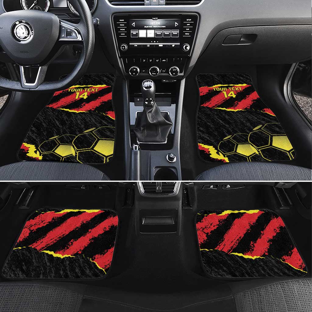 Custom Macedonia Football Car Mats Go Champions Risovi