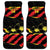 Custom Macedonia Football Car Mats Go Champions Risovi