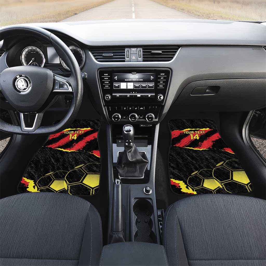 Custom Macedonia Football Car Mats Go Champions Risovi