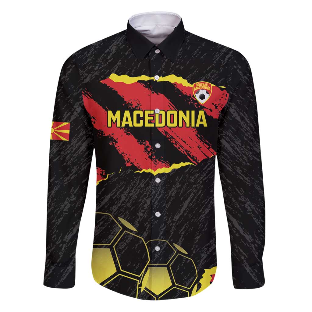 Custom Macedonia Football Family Matching Puletasi and Hawaiian Shirt Go Champions Risovi