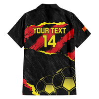 Custom Macedonia Football Family Matching Short Sleeve Bodycon Dress and Hawaiian Shirt Go Champions Risovi