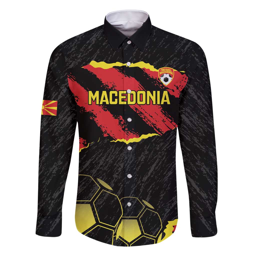 Custom Macedonia Football Family Matching Short Sleeve Bodycon Dress and Hawaiian Shirt Go Champions Risovi