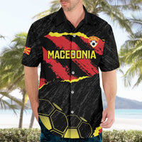 Custom Macedonia Football Hawaiian Shirt Go Champions Risovi