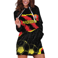 Custom Macedonia Football Hoodie Dress Go Champions Risovi