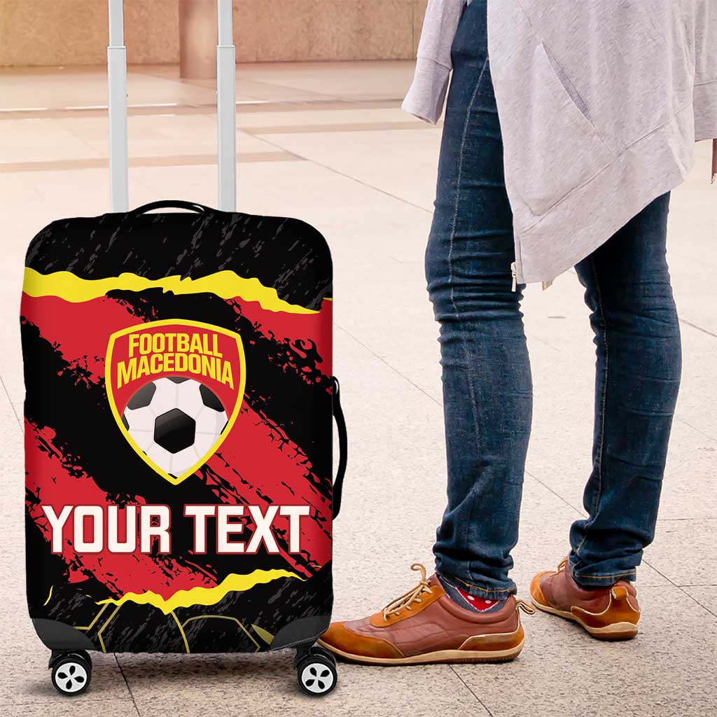 Custom Macedonia Football Luggage Cover Go Champions Risovi