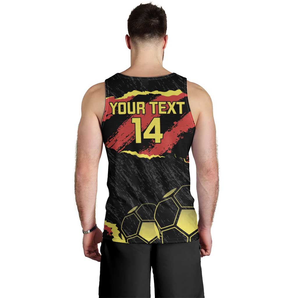 Custom Macedonia Football Men Tank Top Go Champions Risovi