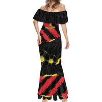 Custom Macedonia Football Mermaid Dress Go Champions Risovi