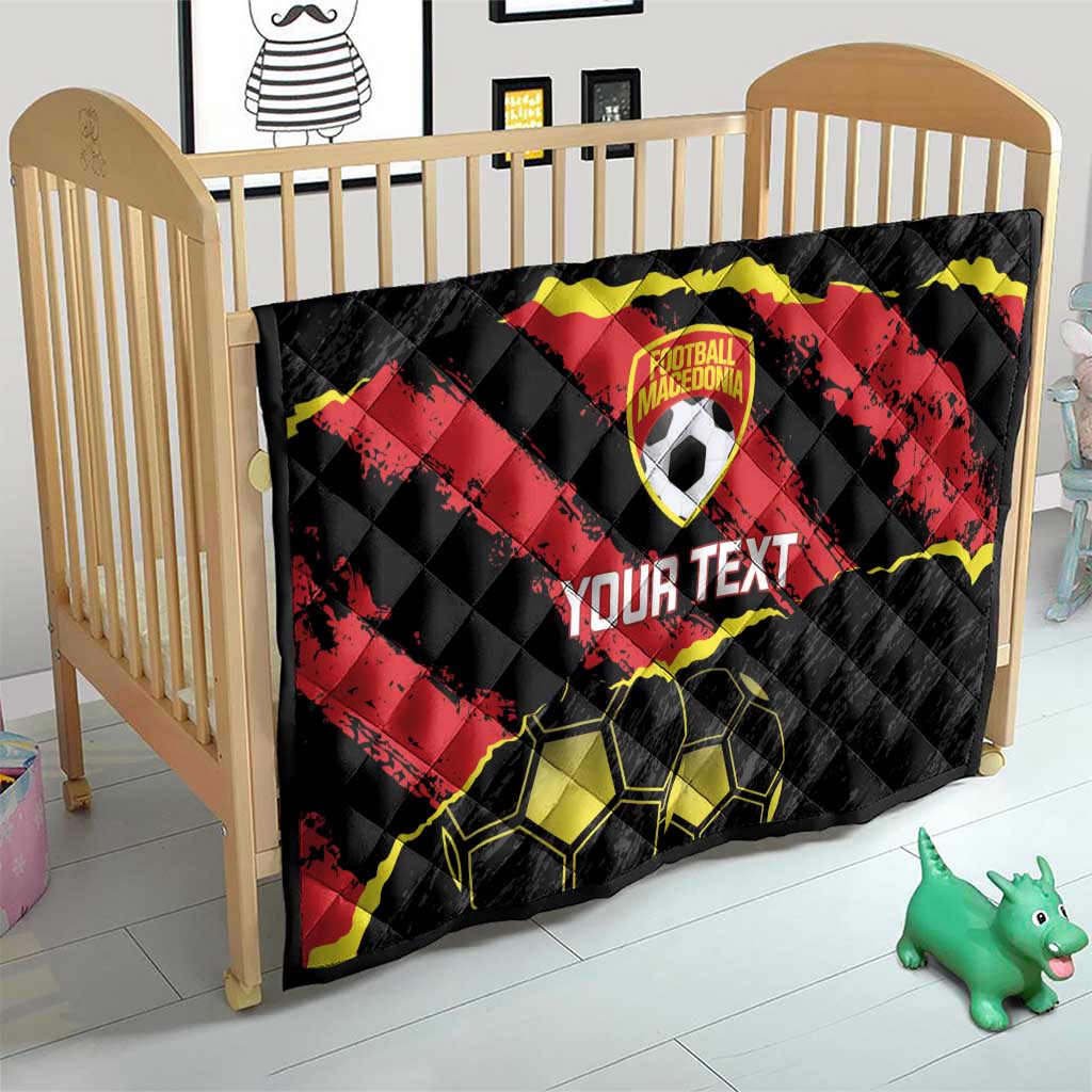 Custom Macedonia Football Quilt Go Champions Risovi
