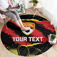 Custom Macedonia Football Round Carpet Go Champions Risovi