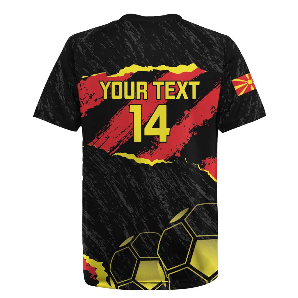 Custom Macedonia Football Rugby Jersey Go Champions Risovi