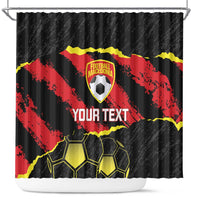 Custom Macedonia Football Shower Curtain Go Champions Risovi