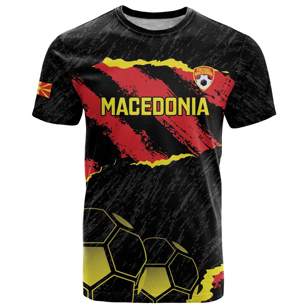 Custom Macedonia Football T Shirt Go Champions Risovi