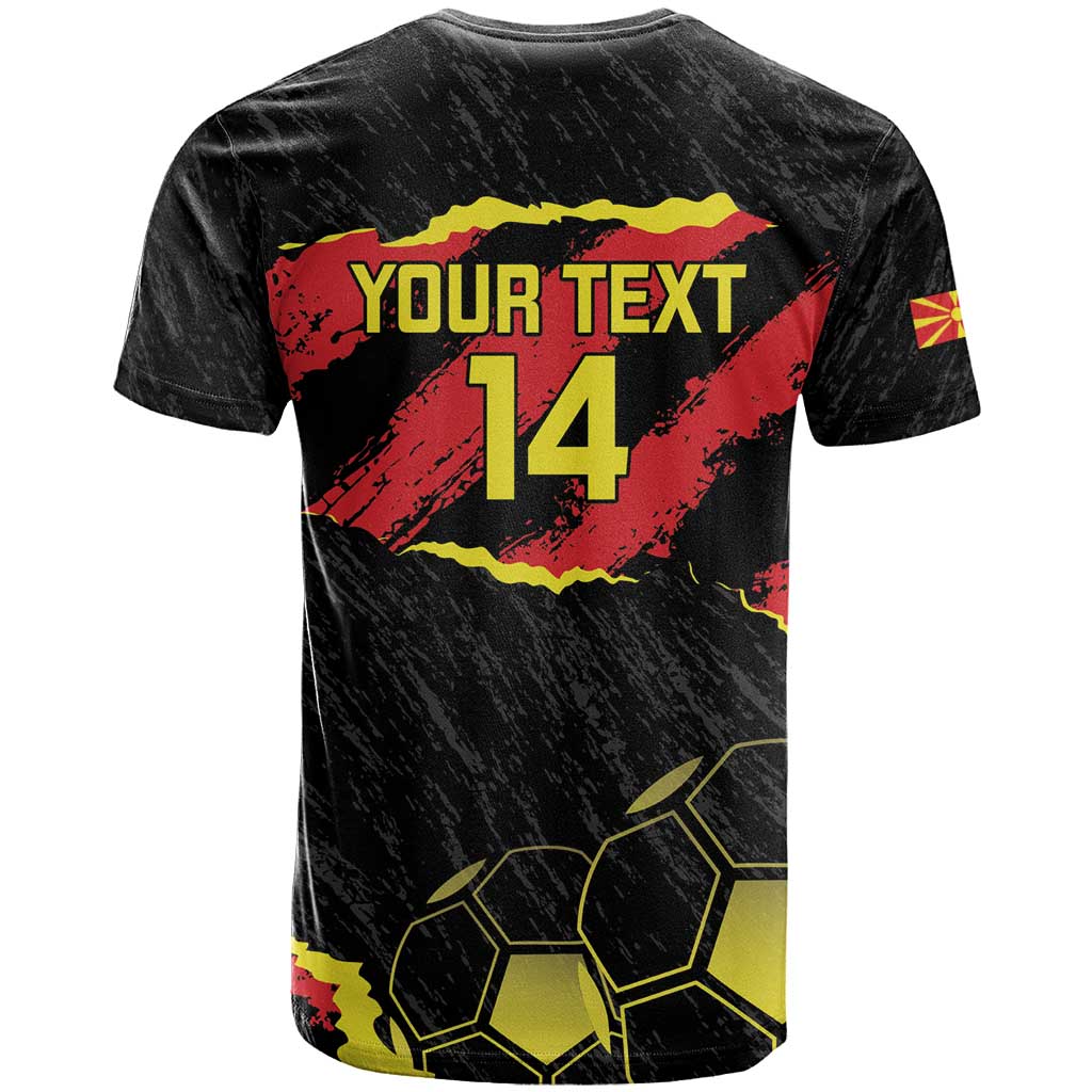 Custom Macedonia Football T Shirt Go Champions Risovi
