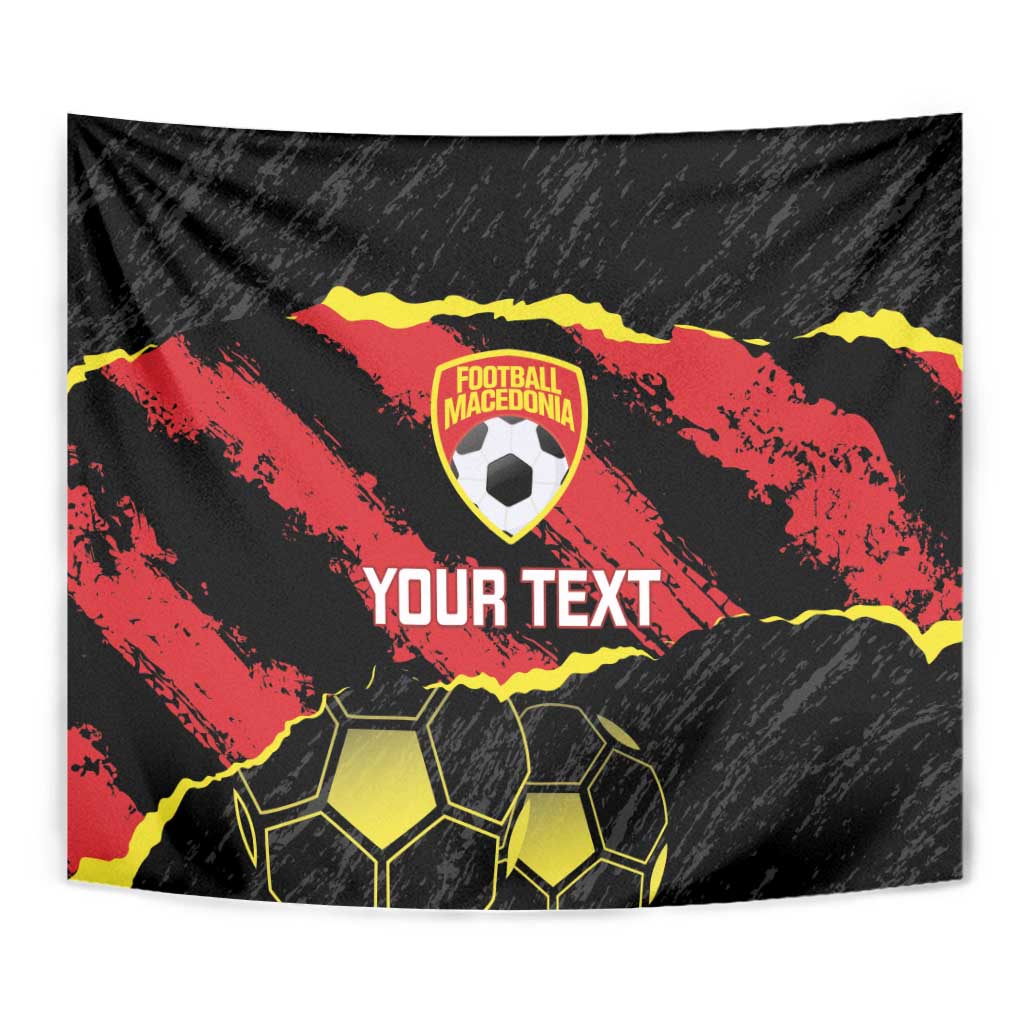 Custom Macedonia Football Tapestry Go Champions Risovi