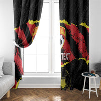 Custom Macedonia Football Window Curtain Go Champions Risovi