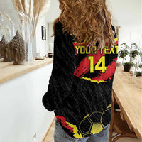 Custom Macedonia Football Women Casual Shirt Go Champions Risovi