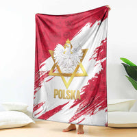 Jewish Festival Poland Blanket Polska Eagle Star Of David
