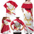 Jewish Festival Poland Family Matching Off Shoulder Maxi Dress and Hawaiian Shirt Polska Eagle Star Of David