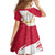 Jewish Festival Poland Family Matching Off Shoulder Short Dress and Hawaiian Shirt Polska Eagle Star Of David