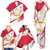 Jewish Festival Poland Family Matching Tank Maxi Dress and Hawaiian Shirt Polska Eagle Star Of David