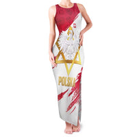 Jewish Festival Poland Family Matching Tank Maxi Dress and Hawaiian Shirt Polska Eagle Star Of David