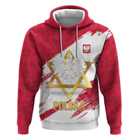Jewish Festival Poland Hoodie Polska Eagle Star Of David