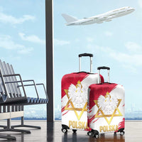 Jewish Festival Poland Luggage Cover Polska Eagle Star Of David