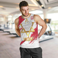 Jewish Festival Poland Men Tank Top Polska Eagle Star Of David