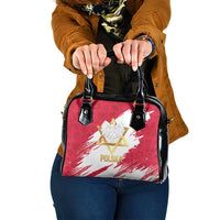 Jewish Festival Poland Shoulder Handbag Polska Eagle Star Of David