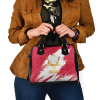 Jewish Festival Poland Shoulder Handbag Polska Eagle Star Of David
