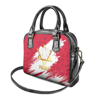 Jewish Festival Poland Shoulder Handbag Polska Eagle Star Of David